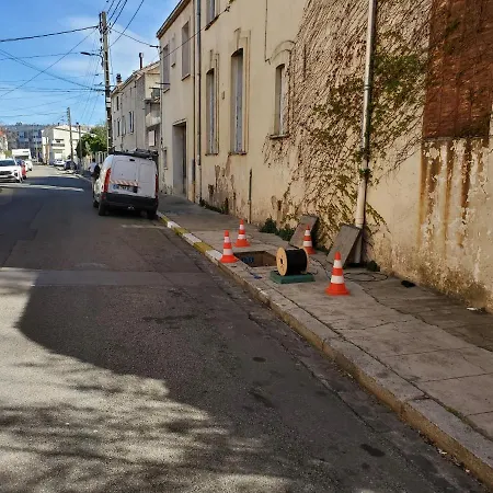 Le Patio Superbe T3 Climatisation Terrasse Wi-fi Netflix 15 Mn Coeur De 70 M2 Béziers